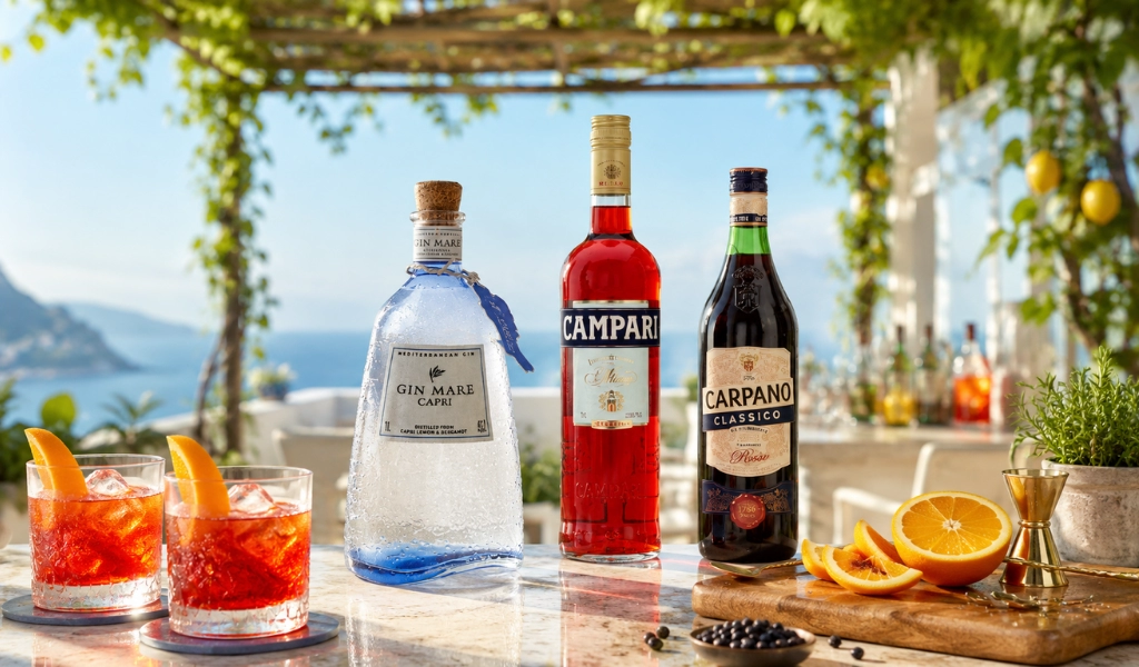 Sweet Vermouth Pha Chế Negroni Cocktail