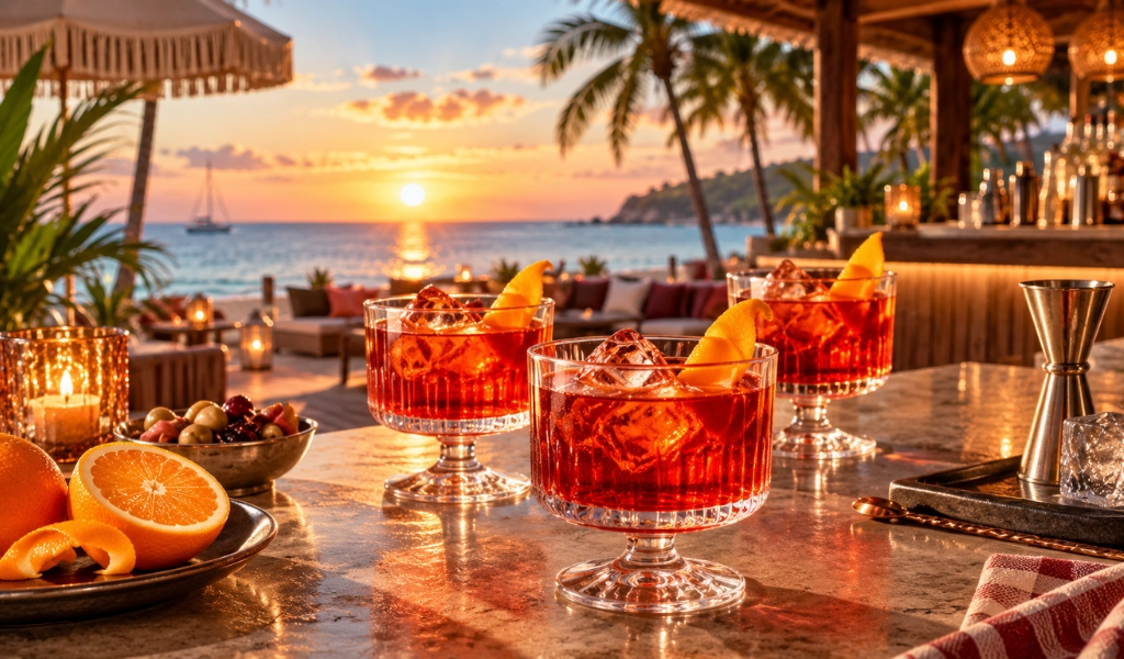 Nguyên Liệu Negroni Cocktail Chuẩn Vị