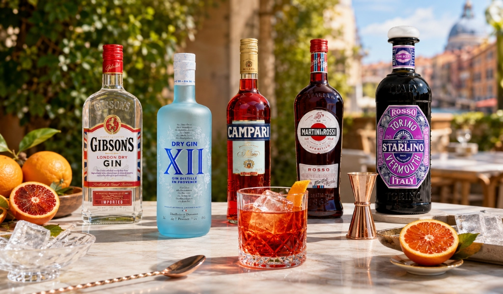 Negroni Và Bộ Ba Gin Campari Vermouth Định Hình Phong Cách Đắng Ngọt