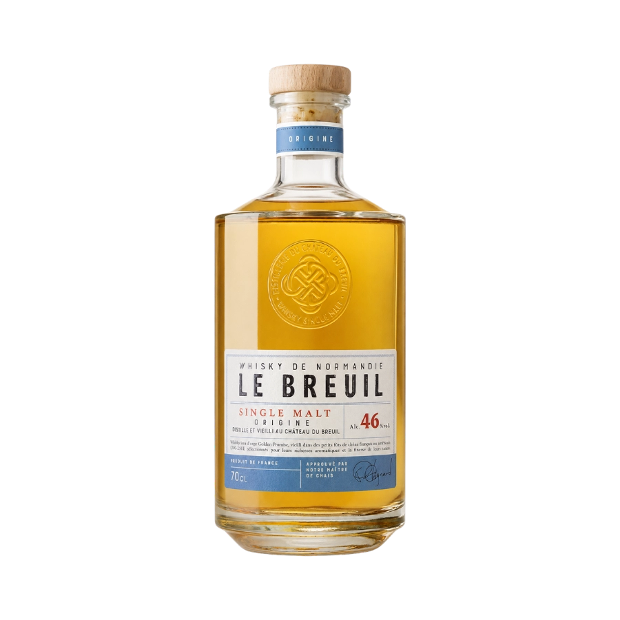 Rượu Whisky Pháp Le Breuil Origine Single Malt