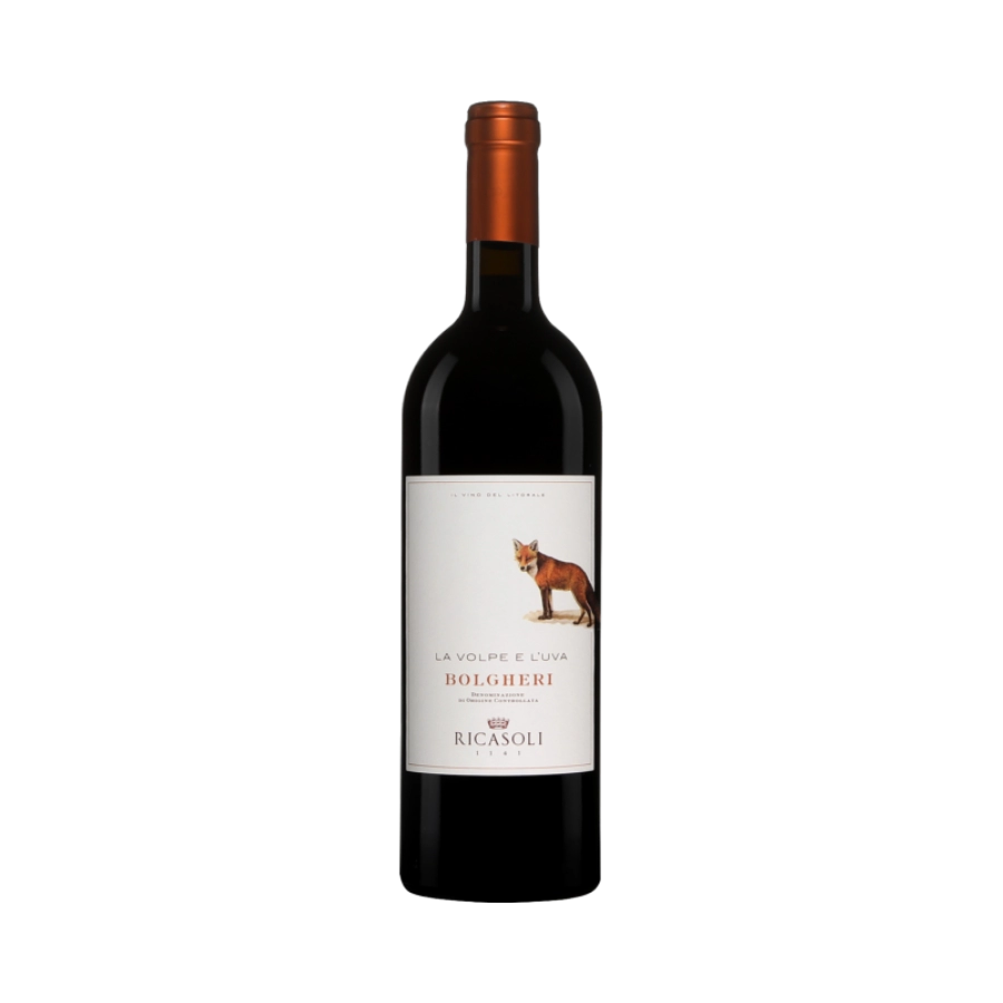 Rượu Vang Đỏ Ý Ricasoli La Volpe e l'Uva Vino Del Litorale Bolgheri DOC