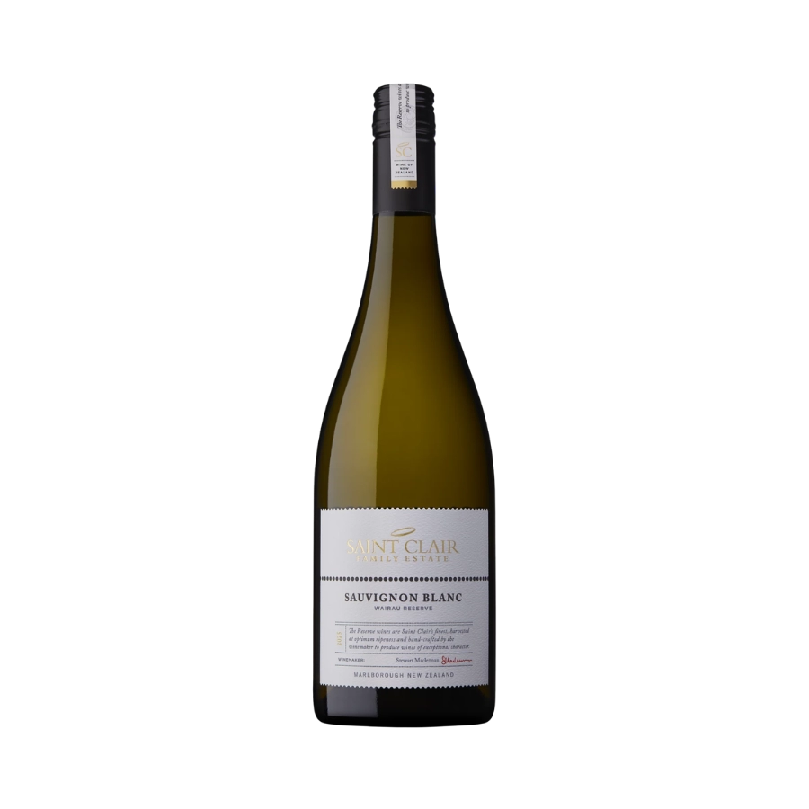 Rượu Vang Trắng New Zealand Saint Clair Wairau Reserve Marlborough Sauvignon Blanc 
