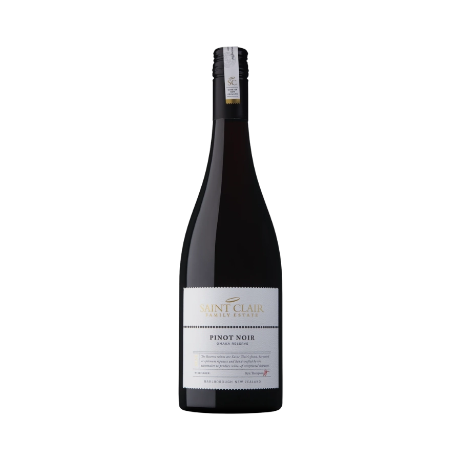 Rượu Vang Đỏ New Zealand Saint Clair Omaka Reserve Marlborough Pinot Noir