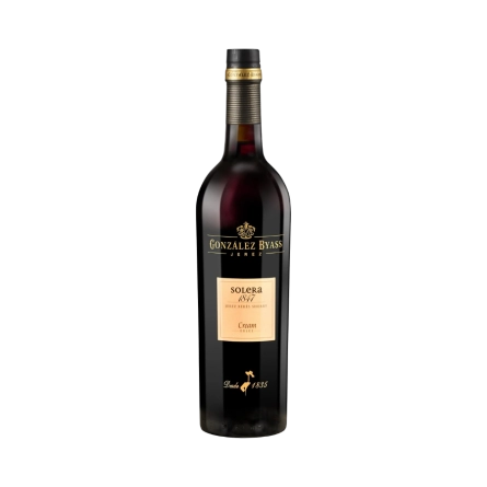Rượu Vang Cường Hóa Tây Ban Nha Gonzalez Byass Solera 1847 Cream Dulce 8 Year Jerez DO