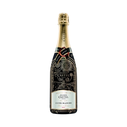 Rượu Sparkling Pháp Maison Castel Cuvee Blanche Blanc de blancs Sparkling Brut