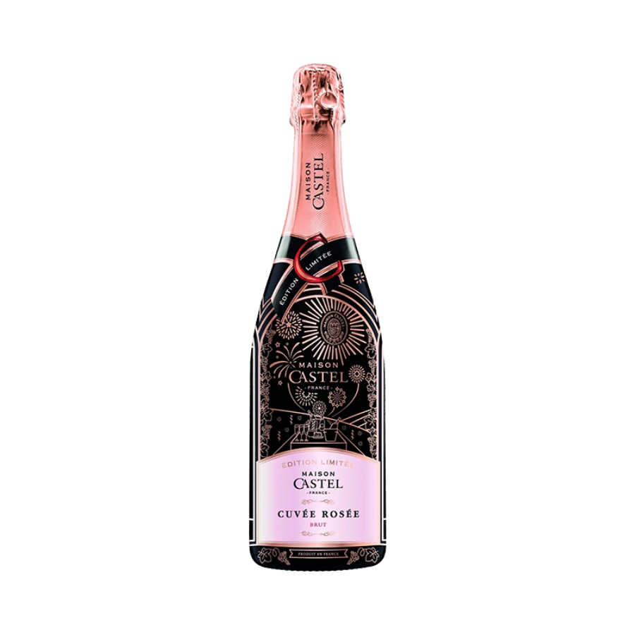 Rượu Sparkling Pháp Maison Castel Cuvee Rose Brut Limited Edition