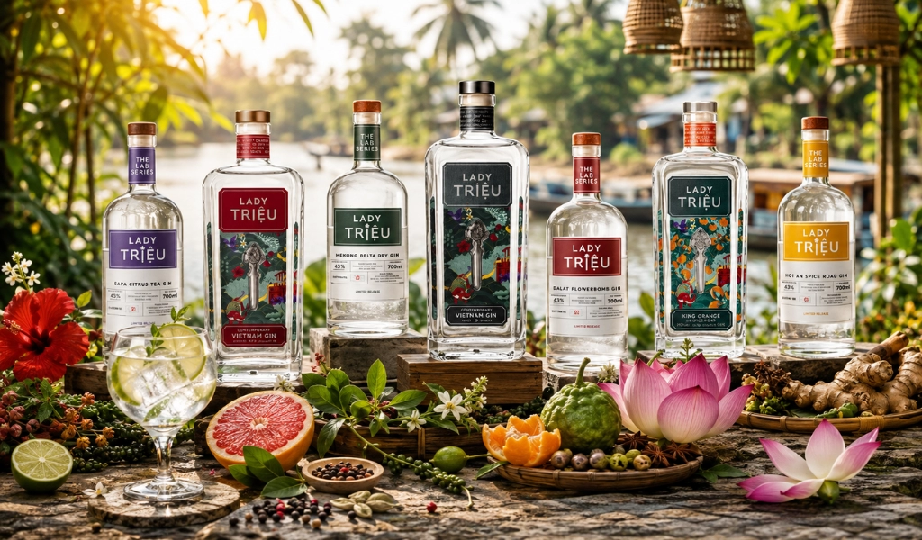 Lady Triệu Sapa Citrus Tea Gin