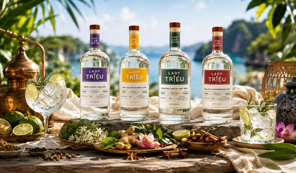 Lady Triệu Dalat Flowerbomb Gin