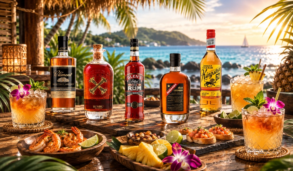 Nguyên Liệu Pha Mai Tai Cocktail