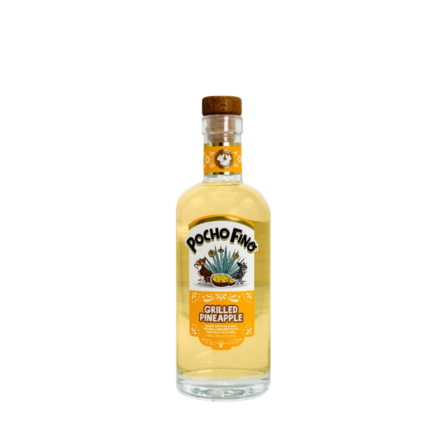 Rượu Tequila Mexico Pocho Fino Grilled Pineapple 375ml