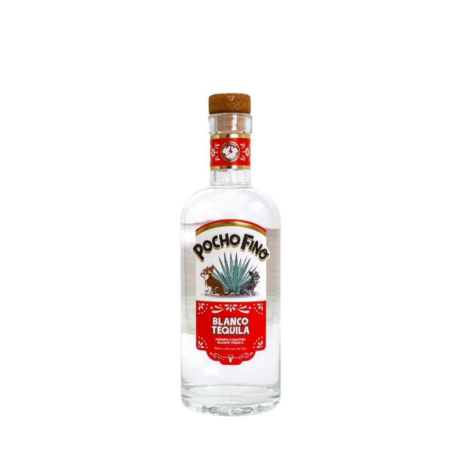 Rượu Tequila Mexico Pocho Fino Blanco 375ml