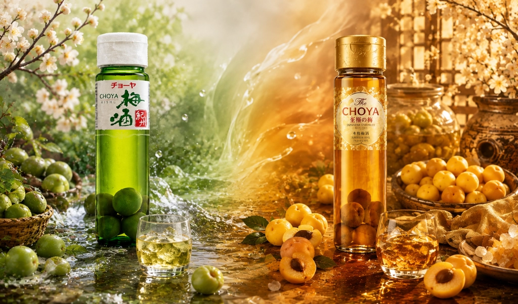 So Sánh Rượu Mơ Làm Từ Quả Mơ Xanh Và Quả Mơ Chín Vàng
