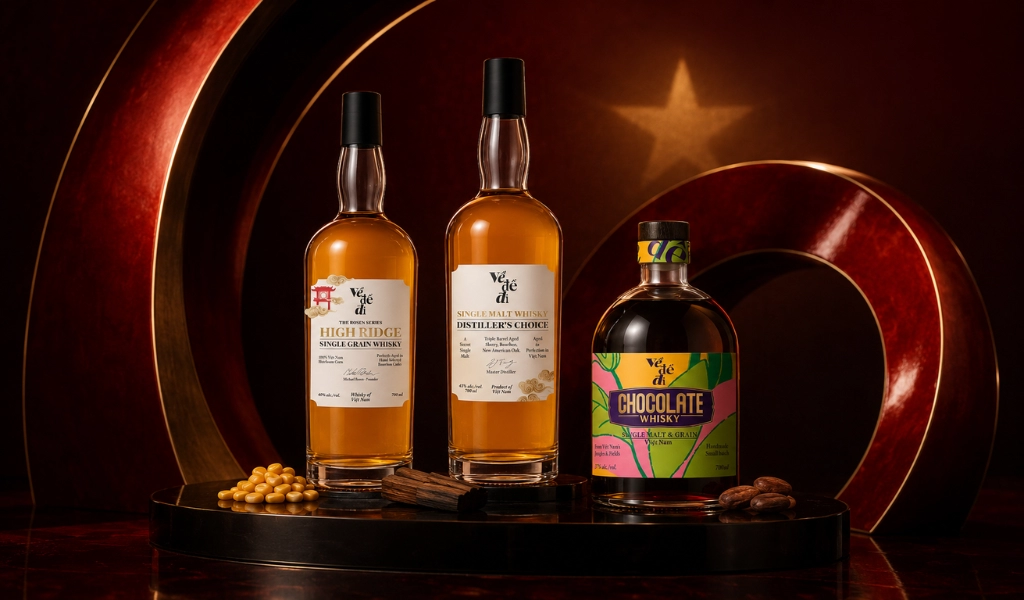 Tự Hào Hành Trình Rượu Whisky Về Để Đi Dịp Quốc Khánh 2/9