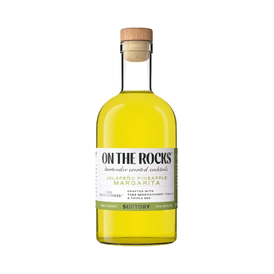 Rượu Cocktail Mỹ On The Rocks Jalapeno Pineapple Margarita