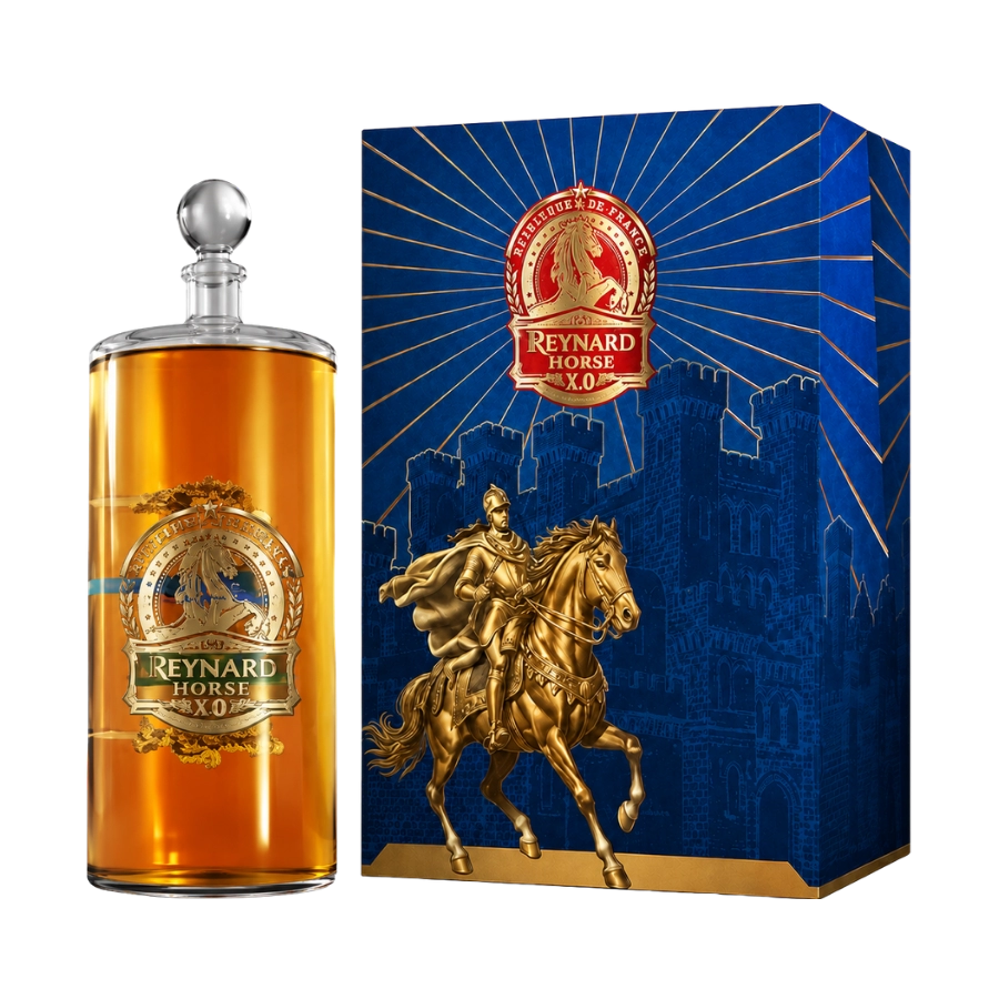 Rượu Brandy Pháp Reynard Horse Napoleon XO 1.5L