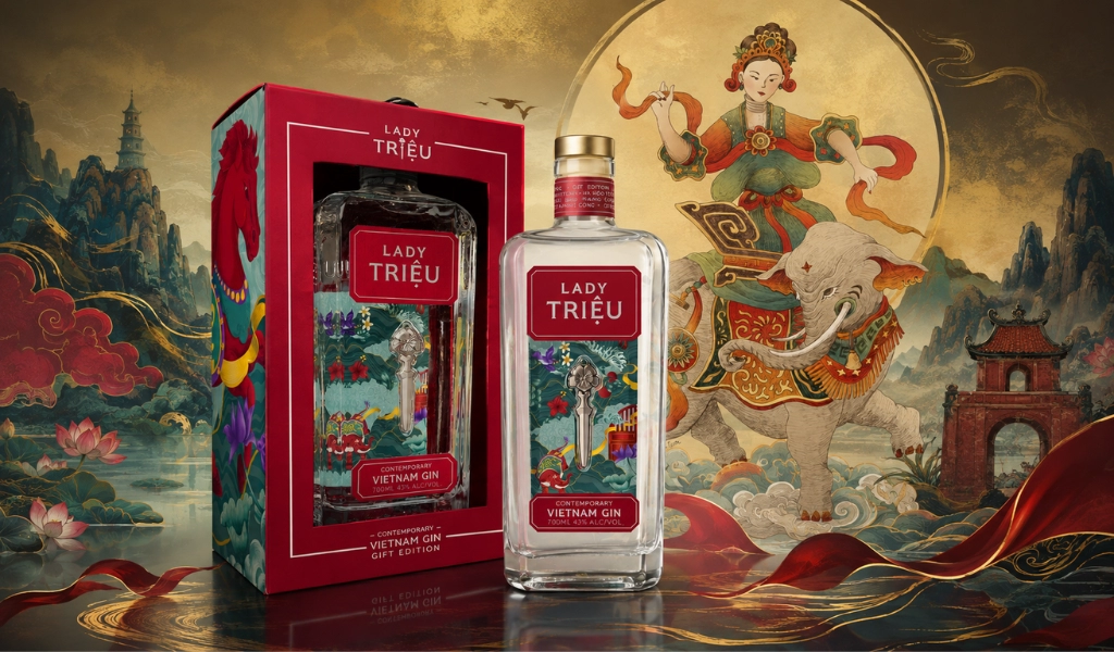 Lady Triệu Contemporary Hương Gin Việt