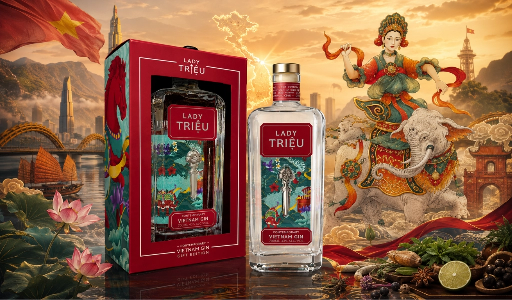 Lady Triệu Contemporary Ngày Tết Độc Lập