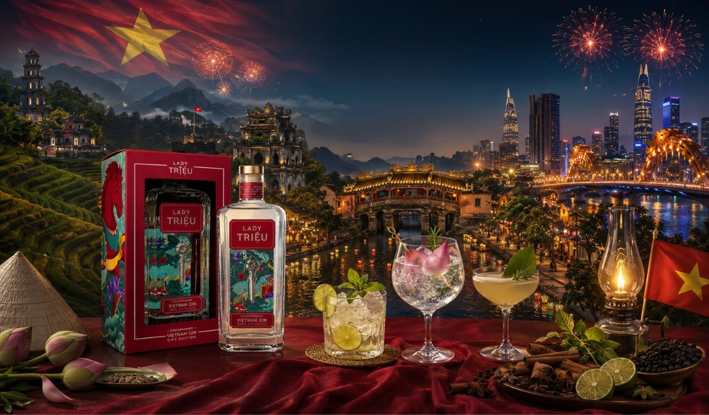 Lady Triệu Contemporary Hương Gin Việt Cho Ngày Tết Độc Lập