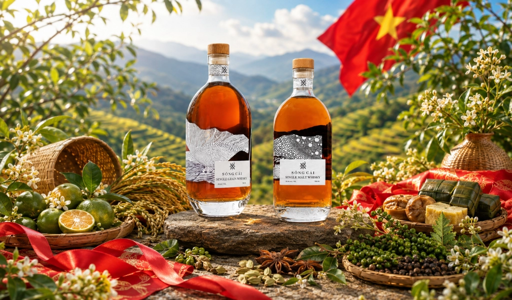 Sông Cái Dry Gin Thảo Mộc