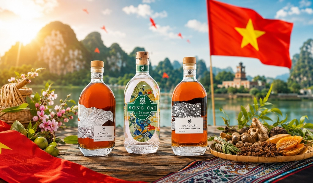 Sông Cái Rose Melastoma Gin