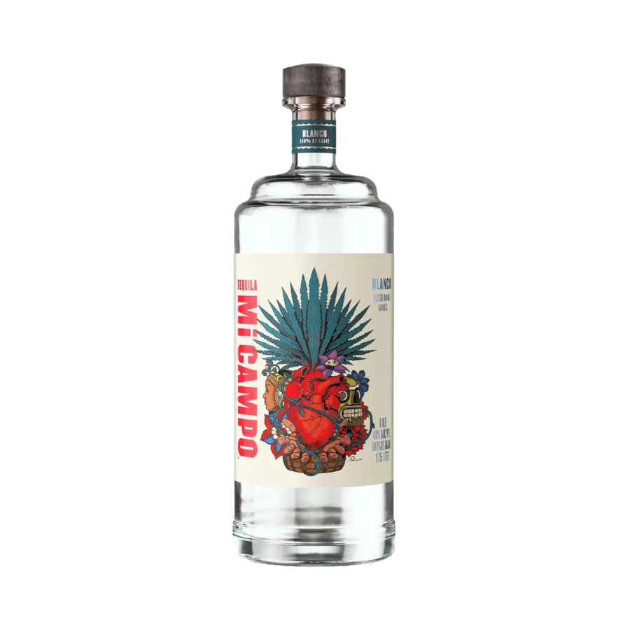 Rượu Tequila Mexico Mi Campo Blanco 1.75L