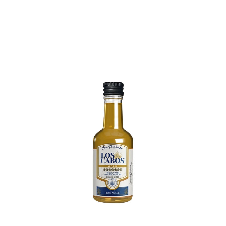 Rượu Tequila Mexico Los Cabos Gold 50ml