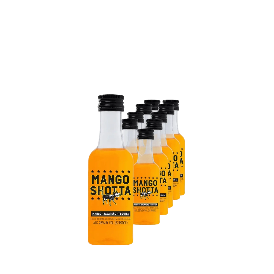 Rượu Tequila Mỹ MangoShotta Jalapeno 50ml 10pk