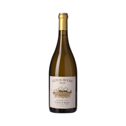 Rượu Vang Trắng Pháp Domaine Huet Clos du Bourg Demi Sec Vouvray 2020