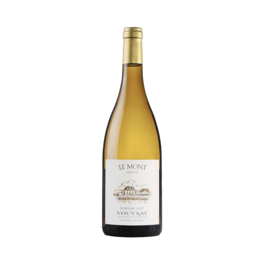 Rượu Vang Trắng Pháp Domaine Huet Le Mont Demi Sec Medium Dry Vouvray 2018