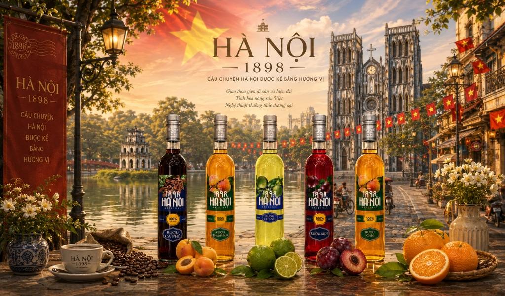 Hà Nội 1898 Nâng Ly Mừng Tết Độc Lập