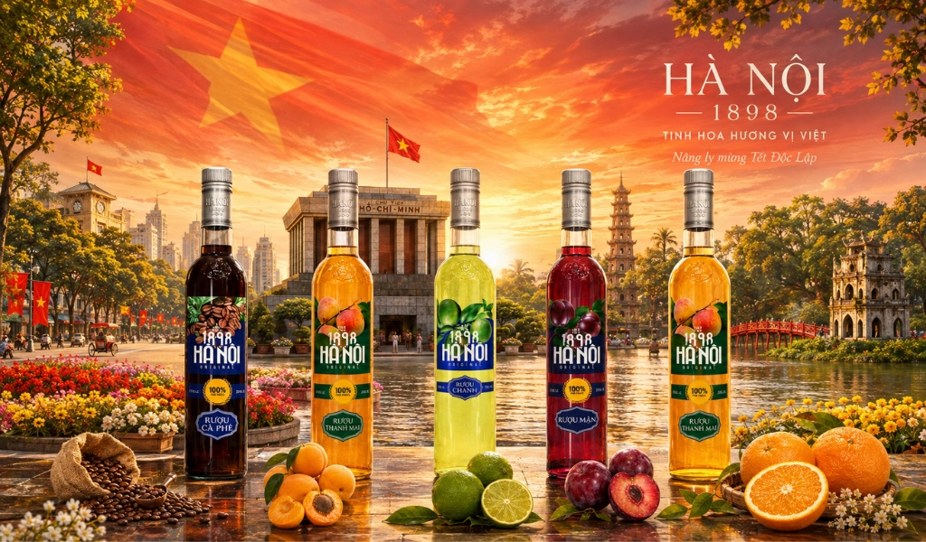 Khám Phá Bộ Hương Vị Hà Nội 1898 Nâng Ly Mừng Tết Độc Lập