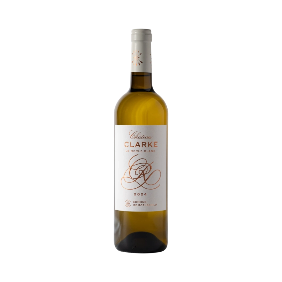 Rượu Vang Trắng Pháp Le Merle de Chateau Clarke Bordeaux