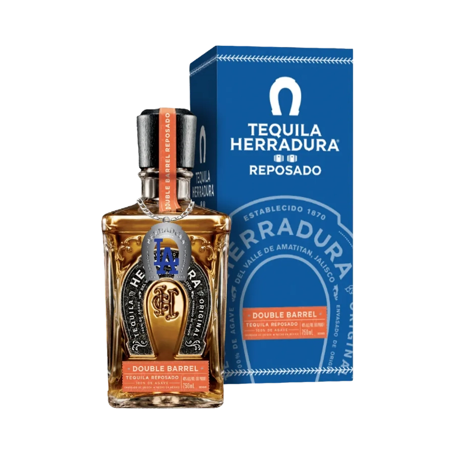 Rượu Tequila Mexico Herradura Double Barrel LA Dodgers Reposado