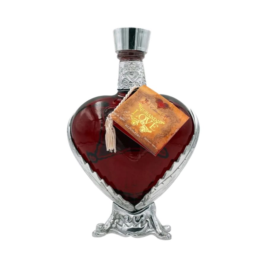 Rượu Tequila Mexico Grand Love Red Heart Reposado