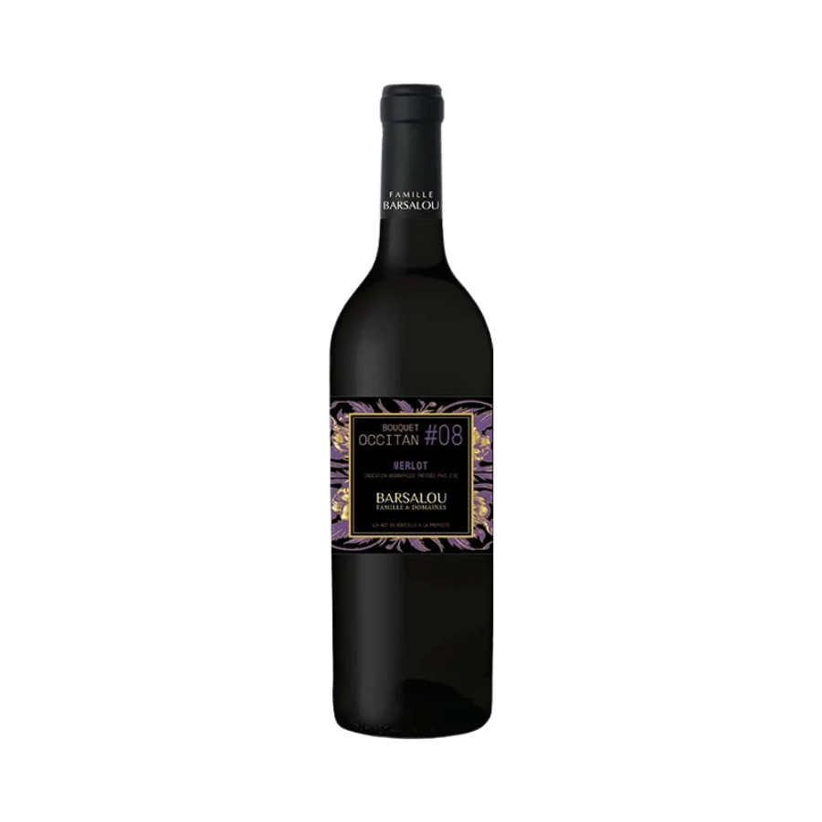 Rượu Vang Đỏ Pháp Domaine Barsalou Bouquet Occitan Merlot #08