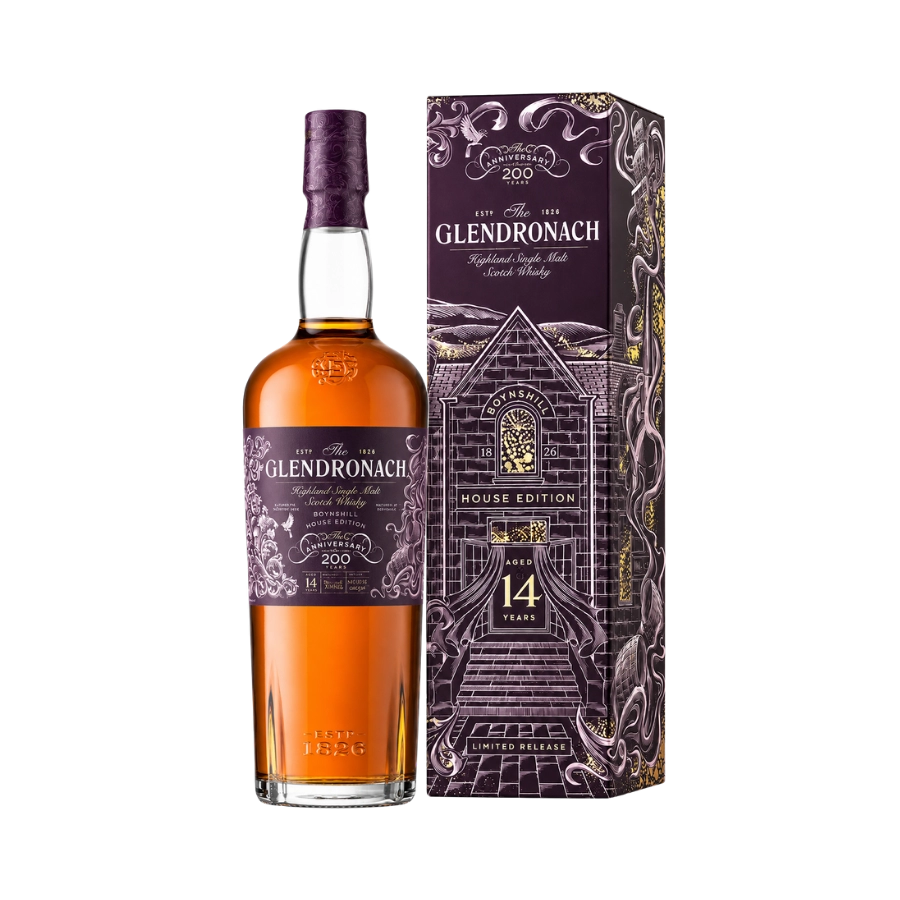 Rượu Whisky Glendronach 14 Year Old 200th Anniversary Boynsmill House Edition