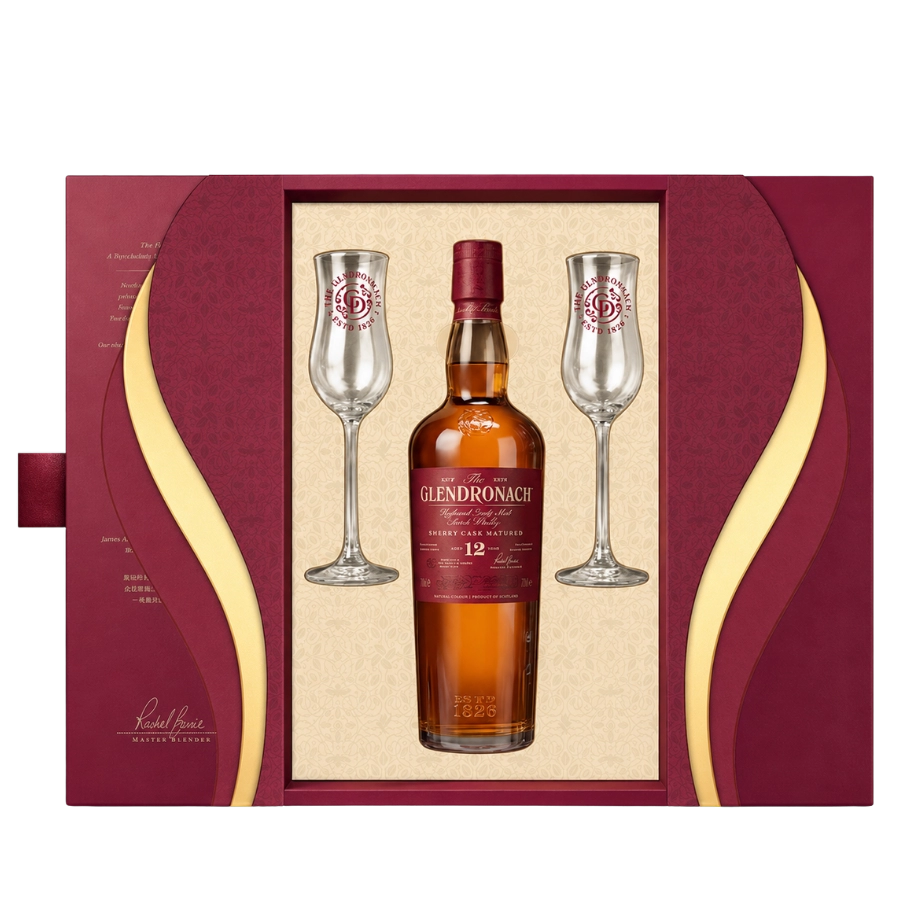 Rượu Whisky Glendronach 12 Year Old Hộp Quà Trung Thu 2026