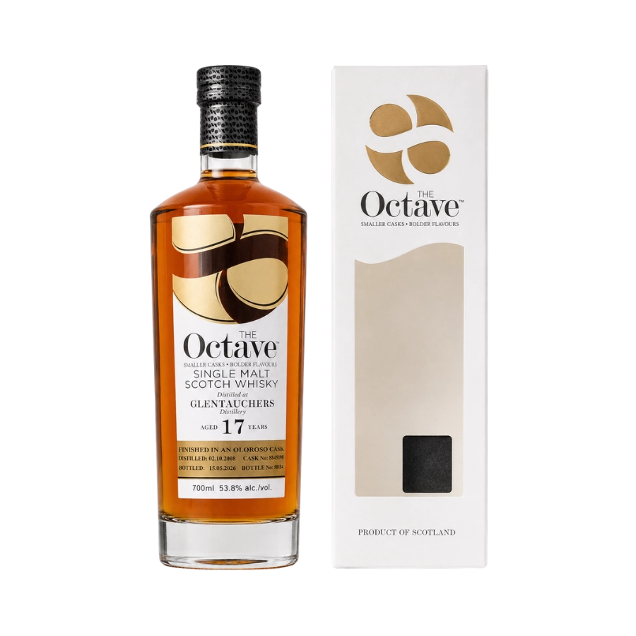 Rượu Whisky The Octave Glentauchers 17 Year Old Oloroso Cask Year Of The Dog 2008