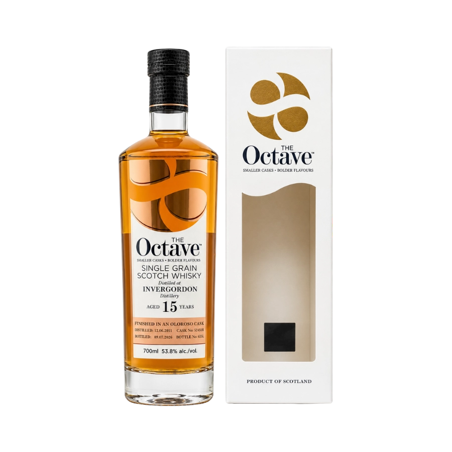 Rượu Whisky The Octave Invergordon 15 Year Old Moscatel Cask Year Of The Rat 2011