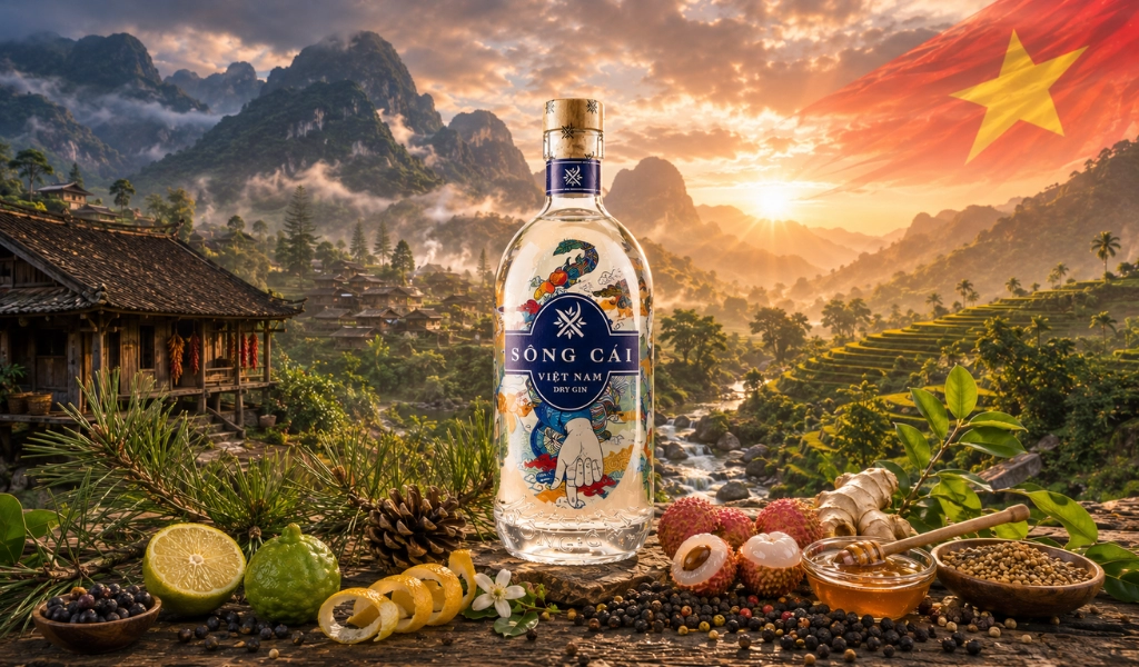 Gin Sông Cái Tinh Hoa