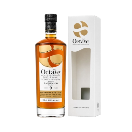 Rượu Whisky The Octave Dalmunach 9 Year Old PX Cask Year Of The Goat 2016