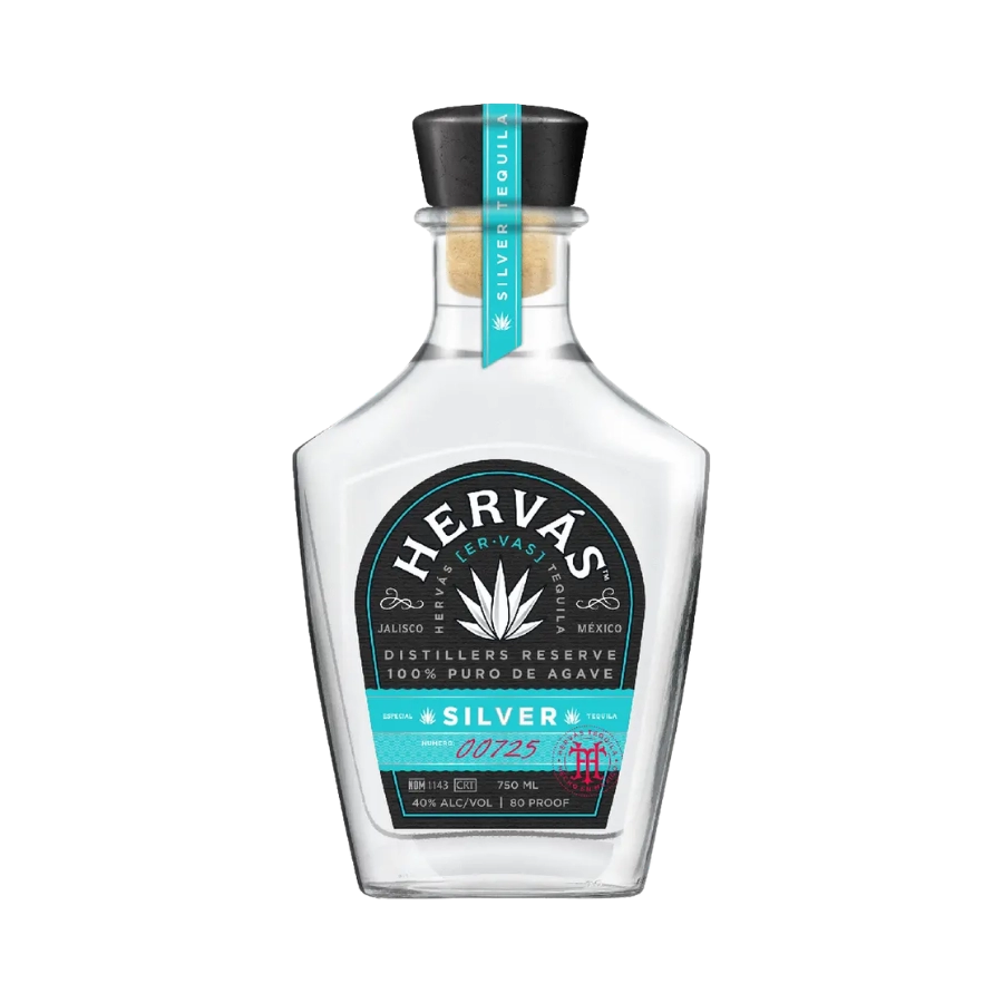 Rượu Tequila Mexico Hervas Silver 