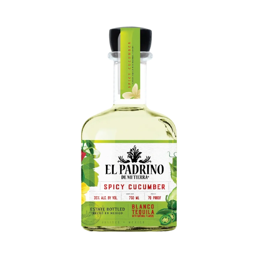 Rượu Tequila Mexico El Padrino Spicy Cucumber