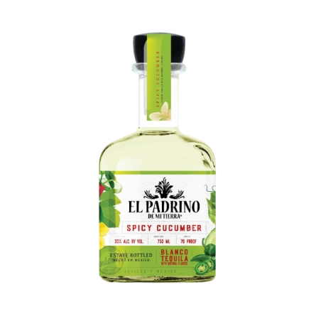 Rượu Tequila Mexico El Padrino Spicy Cucumber