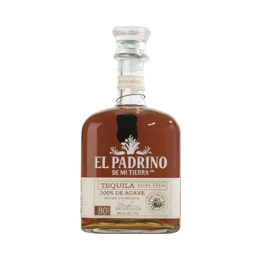 Rượu Tequila Mexico El Padrino Extra Anejo 1.75L
