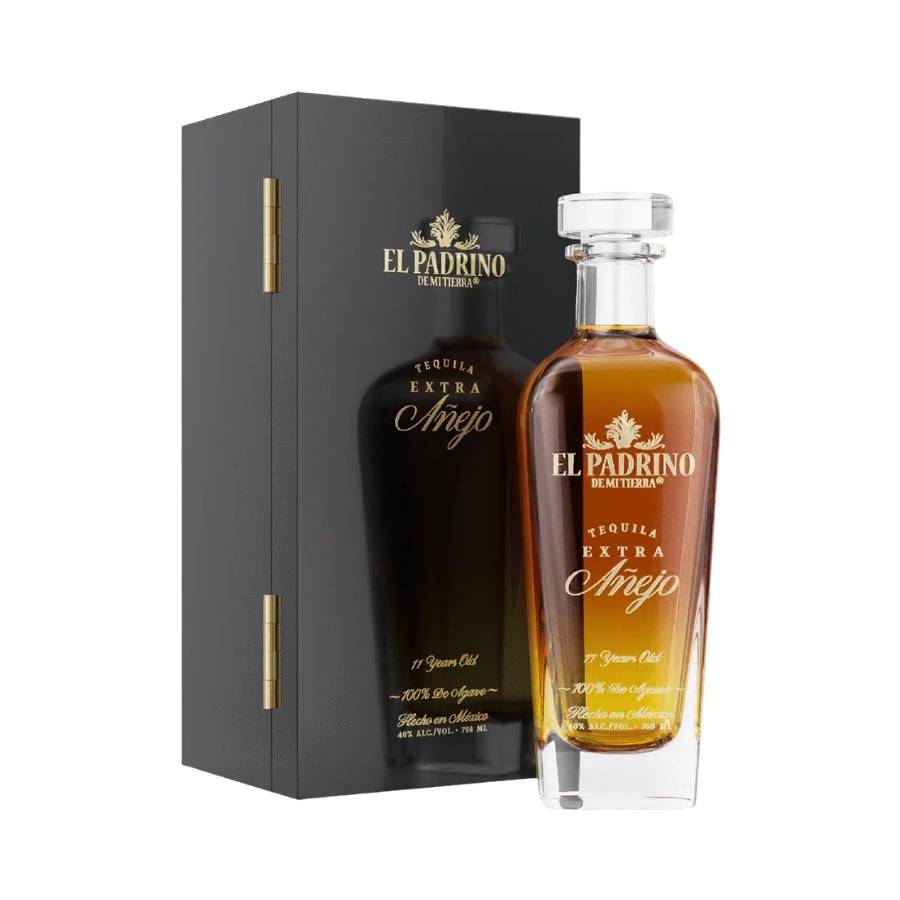 Rượu Tequila Mexico El Padrino Extra Anejo 11 Year Old