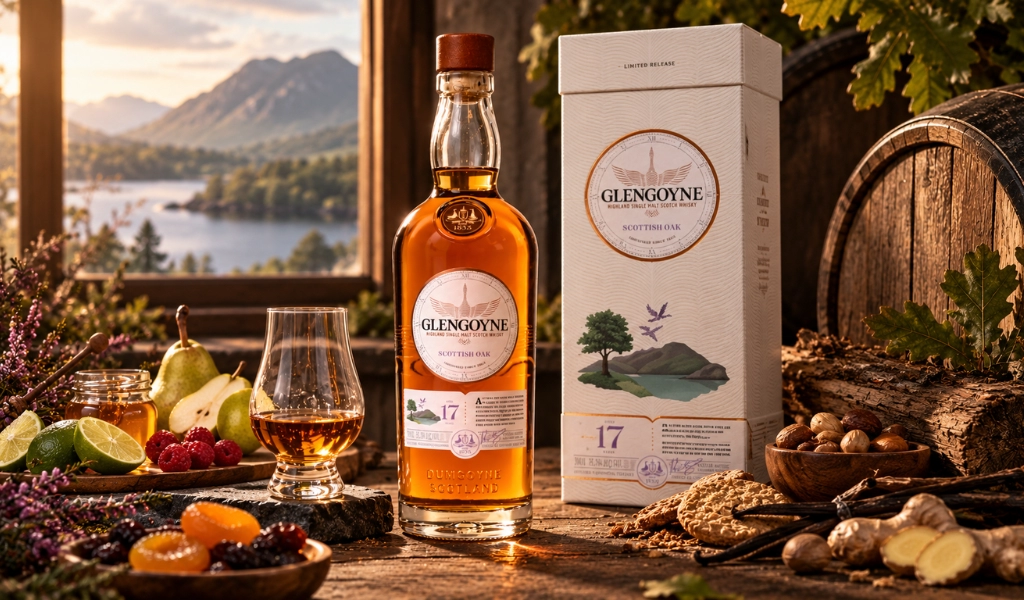 Glengoyne Scottish Oak 17 Year Old Dấu Ấn Gỗ Sồi