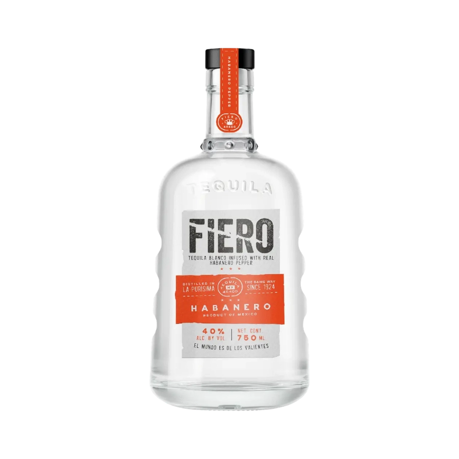 Rượu Tequila Mexico Fiero Habanero Blanco