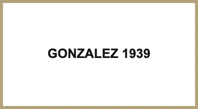 GONZALEZ 1939