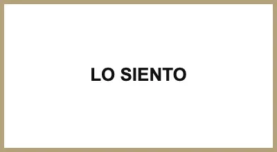 LO SIENTO